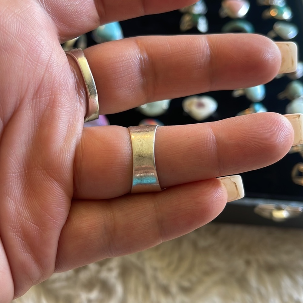 Dumortierite Ring - Solid Sterling - image 2